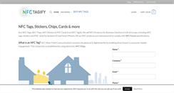 Desktop Screenshot of nfctagify.com